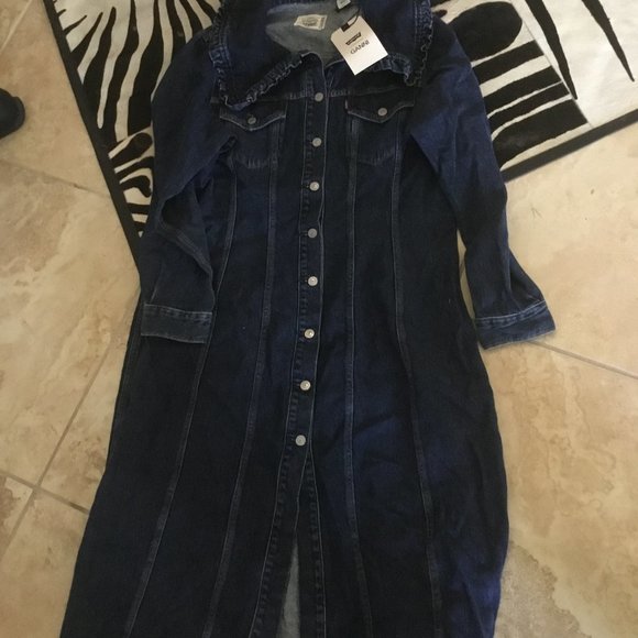 Levi's GANNI denim dress size XXL New